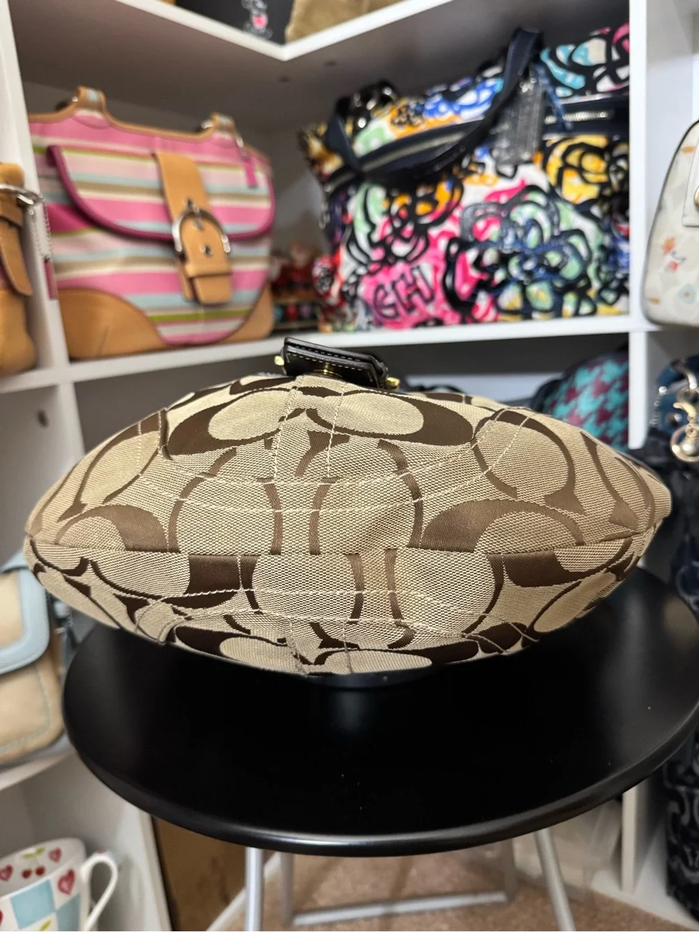 Coach Suede SoHo Hobo Bag